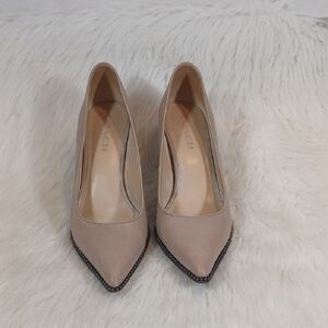 Coach Vonna  Women's Beige/Nude Heels Sz 9B